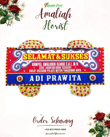 Papan Bunga Ucapan Selamat Bulusari