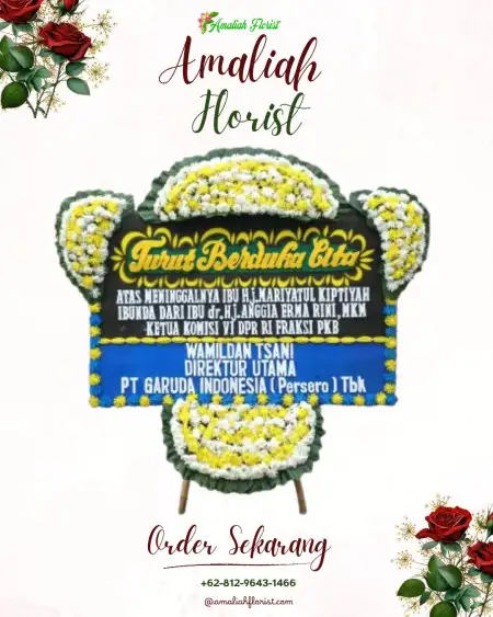 Papan Bunga Duka Bulusari