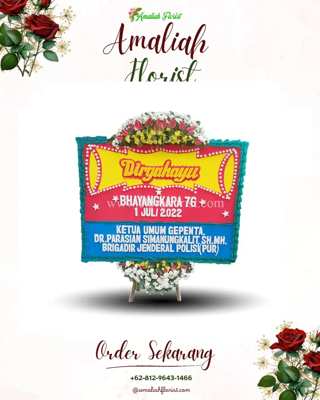 Papan Bunga HUT Ulang Tahun Bulusari